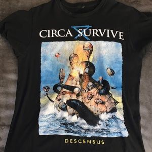 Circa Survive Merch Descensus Tee Size M